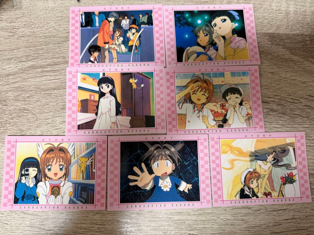 カードキャプターさくら カードダスマスターズ さくら 7枚セット