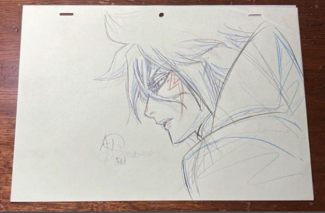 BLEACH セル画　ハリベル　アニメ　レイアウト