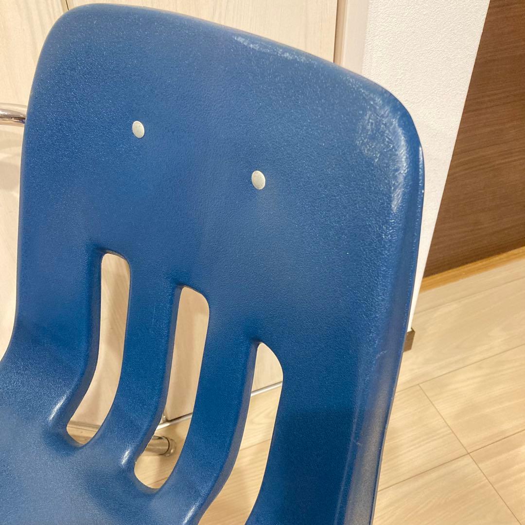 希少 VIRCO ヴァルコ スクール デスク＆チェア一 学習机 ビンテージ