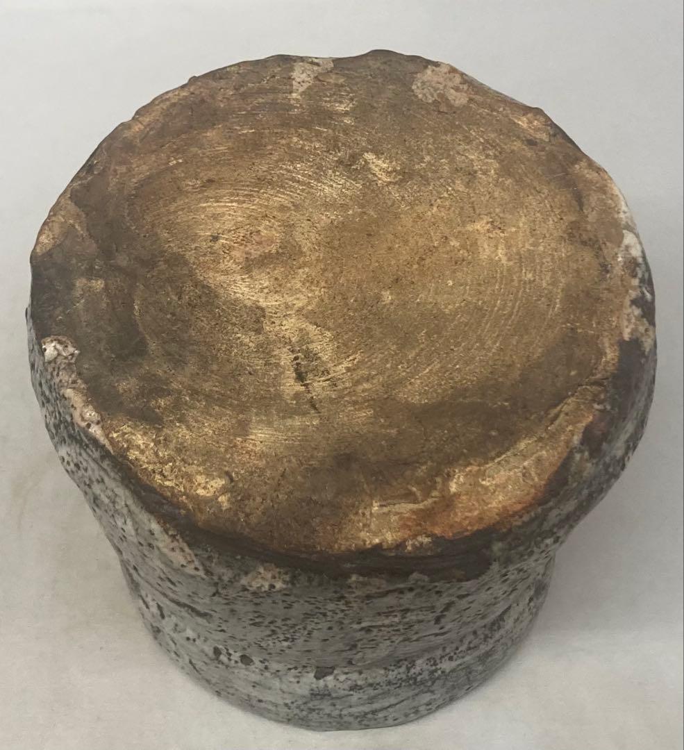 B539b 鼠志野 水指 作者不詳 木箱無し 茶道具 - メルカリ