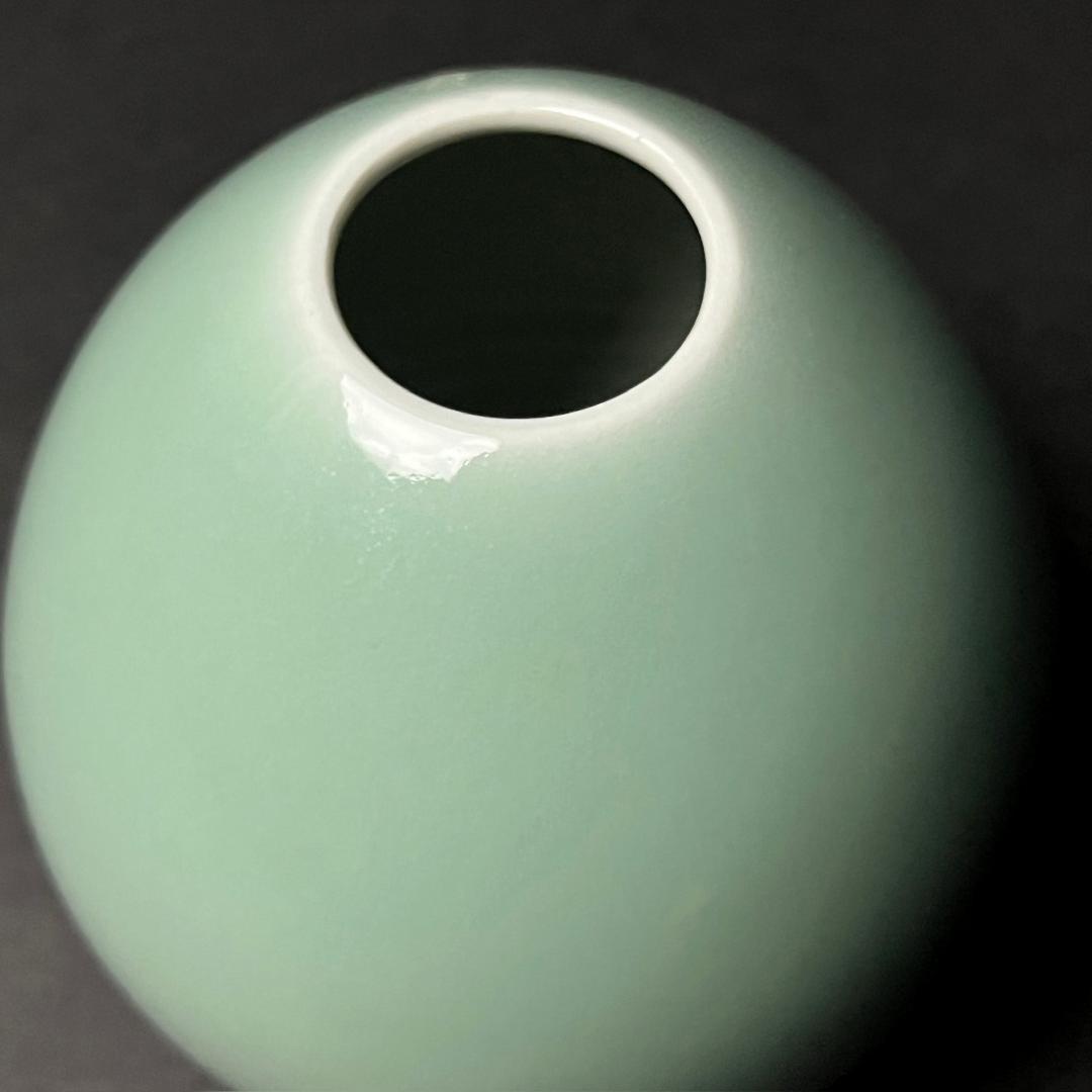 唐物 粉青釉水丞 大清康煕年製 款 中国古玩 美術 SN547