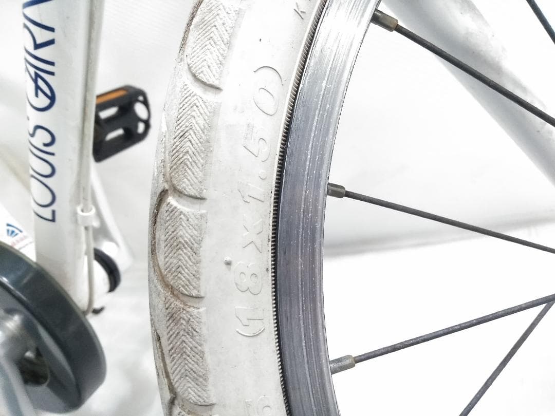 ルイガノ Louis Garneau 子供用自転車 18インチ ホワイト ◇