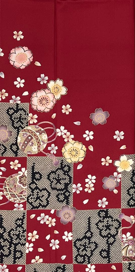 振り袖 フルセット 別誂長襦袢付 成人式 辻が花袋帯 金彩加工 刺繍入り 623