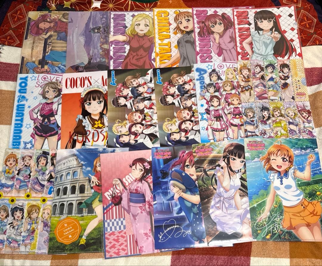 ラブライブサンシャイン Aqours 紙類 まとめ売り