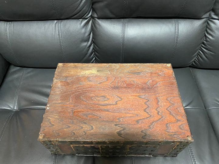 木製 欅材 千両箱 銭函 古民具 アンティーク コレクション - メルカリ