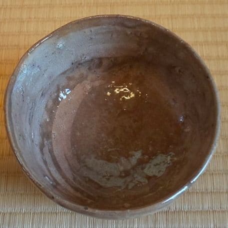 A 92 抹茶碗 萩・十代 陶兵衛作