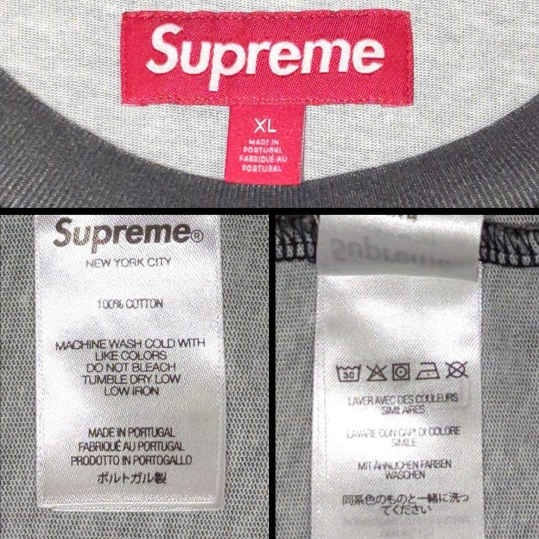 即完モデル】 Supreme デカロゴ 大きいサイズ 入手困難 Tシャツ｜入手