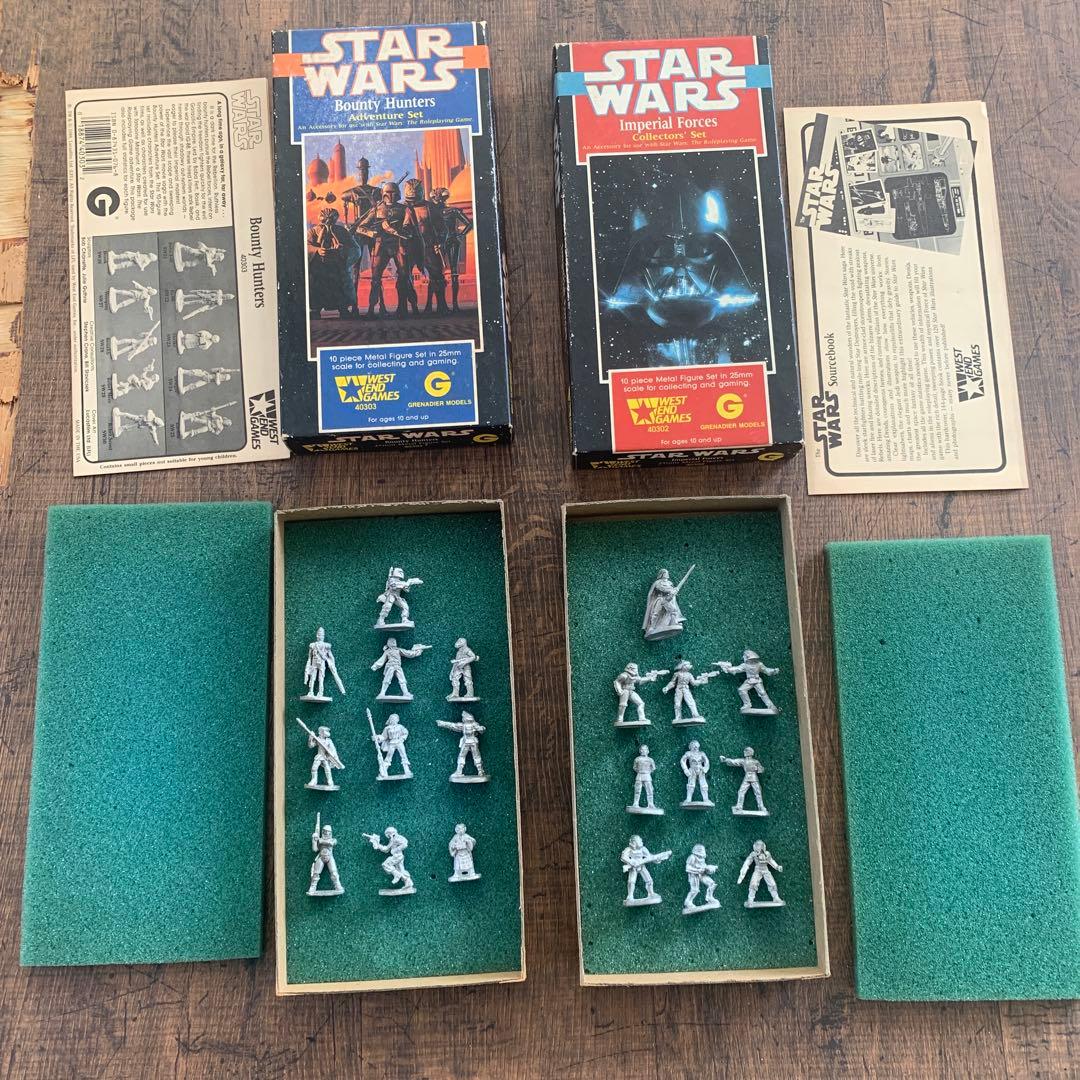 【最終値下げ】スターウォーズ25mmメタルフィギュア2箱20体セット