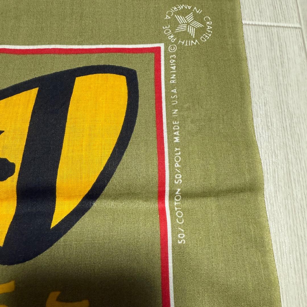 US.ARMY 80's バンダナ ベトナム戦 スカルSPECIALFORCES