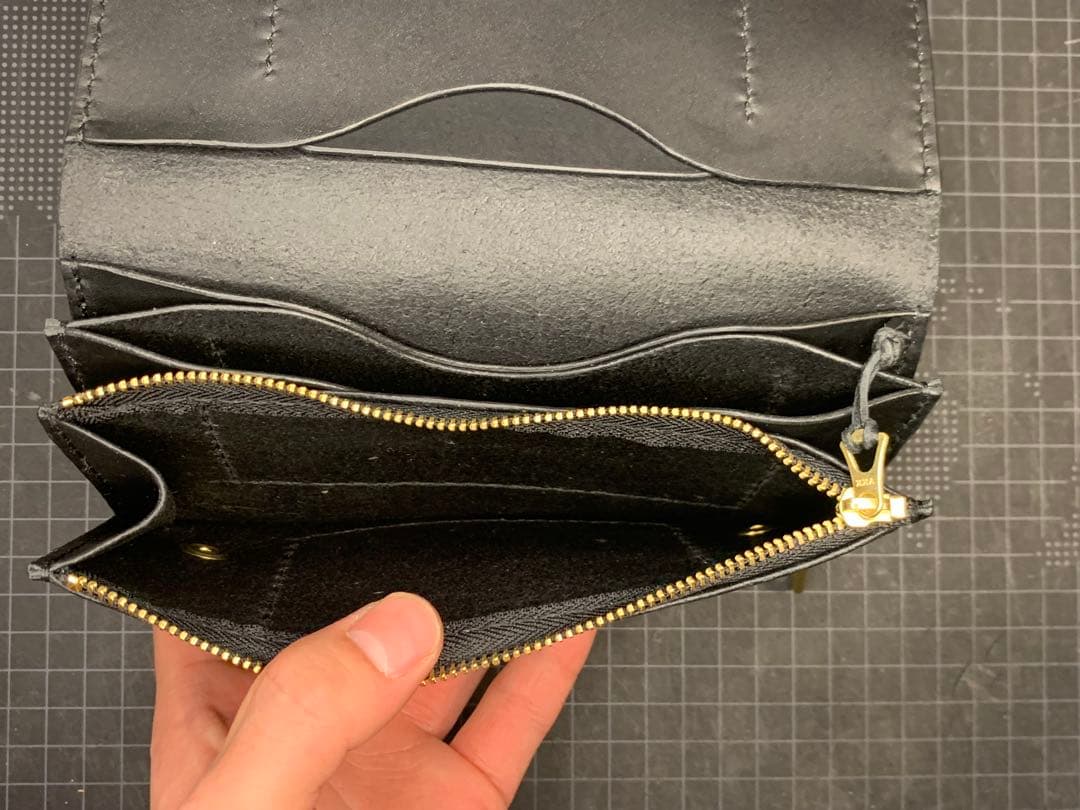 ひ*ん様 トラッカーウォレット　イタリアンレザー