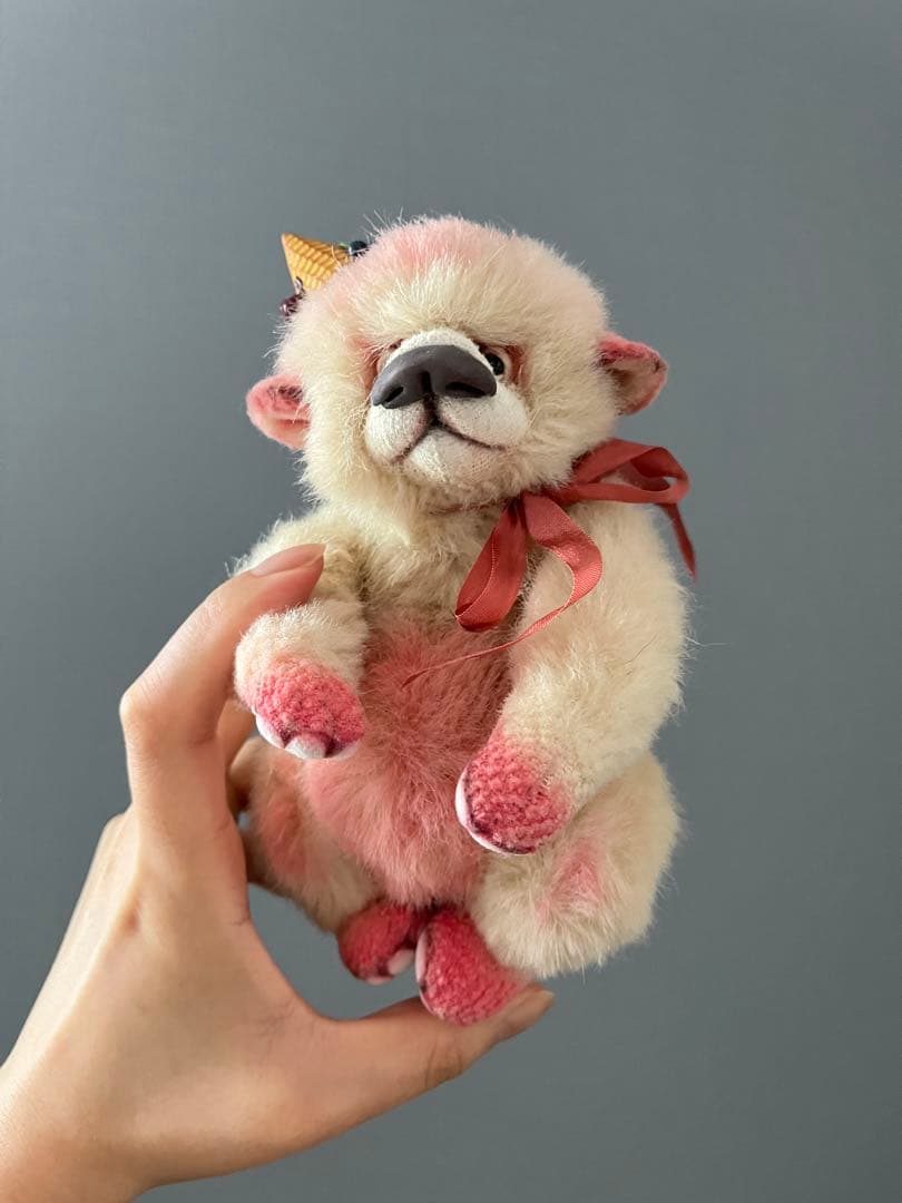 海外作家　テディベア ぬいぐるみ 優しいくまちゃん テディベア 海外作家様 ぬいぐるみ ハンドメイド 熊