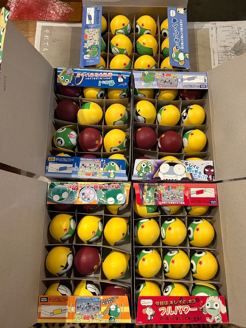 ケロロ軍曹　キャラセル　1〜5弾セット　フィギュア