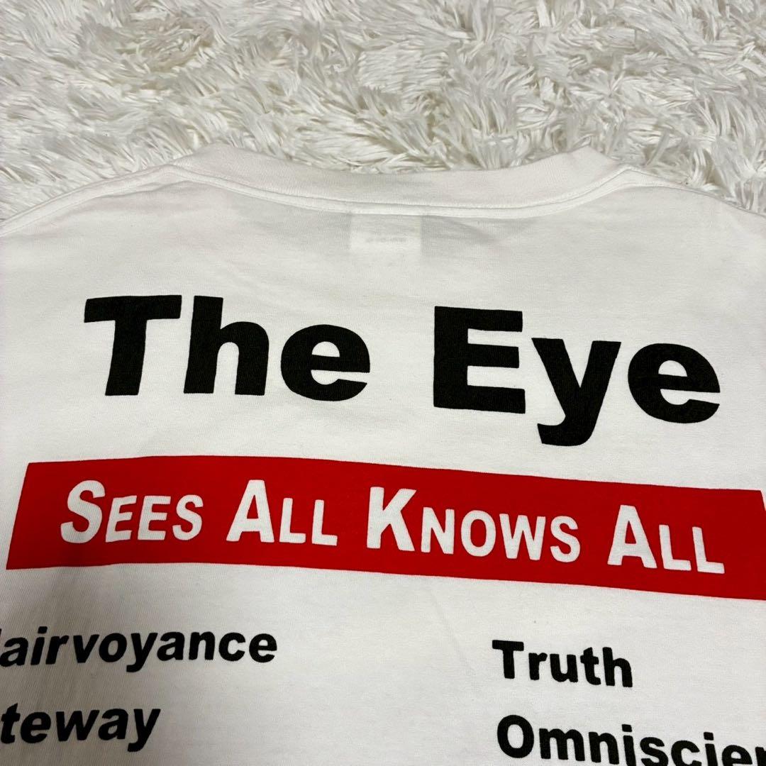 美品/XL相当 セントマイケル Tシャツ The Eye Light 白 目玉 - メルカリ