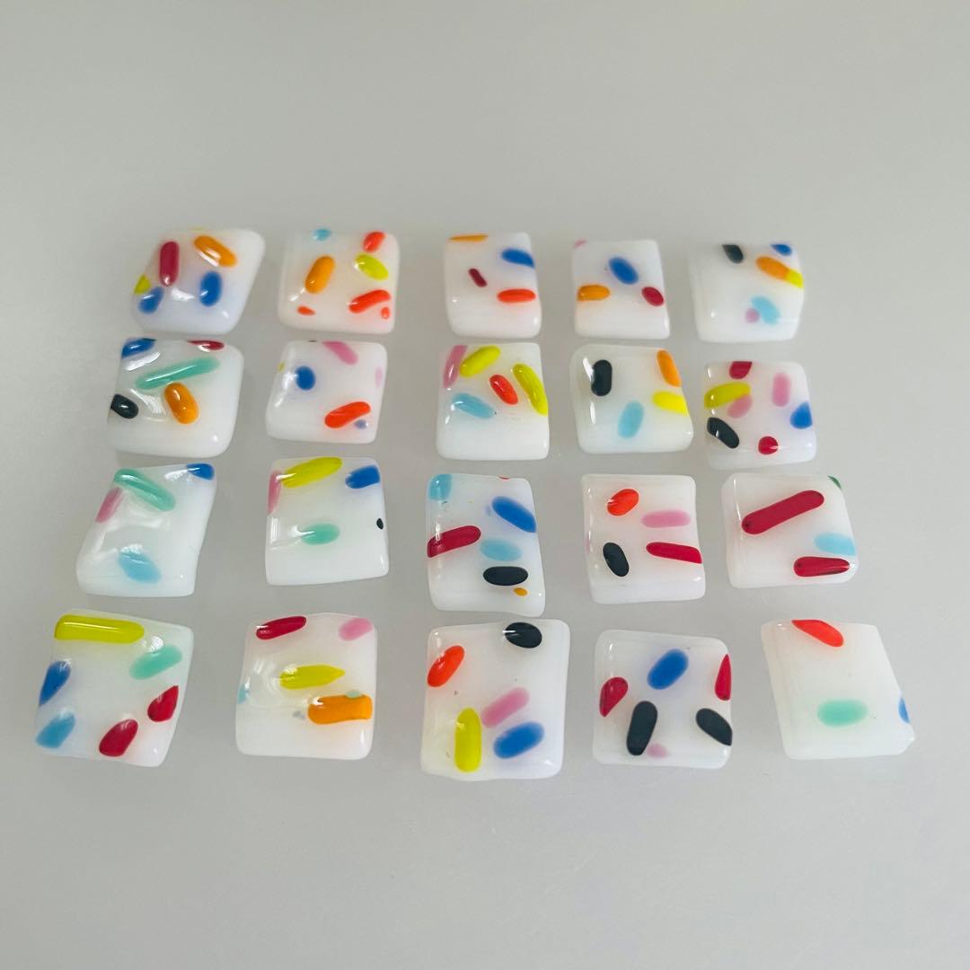 【鮫島詩子 】ガラスナギット 色々な色・形 #761