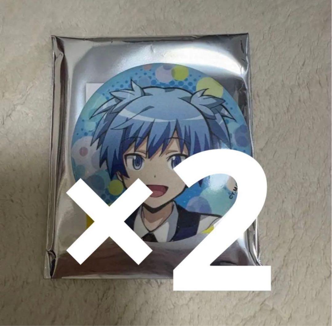 暗殺教室 潮田渚 缶バッジ ツリービレッジ ふじテレビ - メルカリ