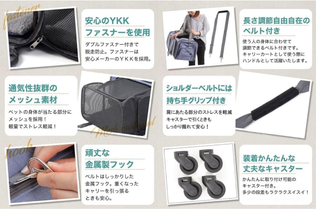 ペットキャリーカート ハウス型犬猫 災害時に大活躍 ラスト1点お早め