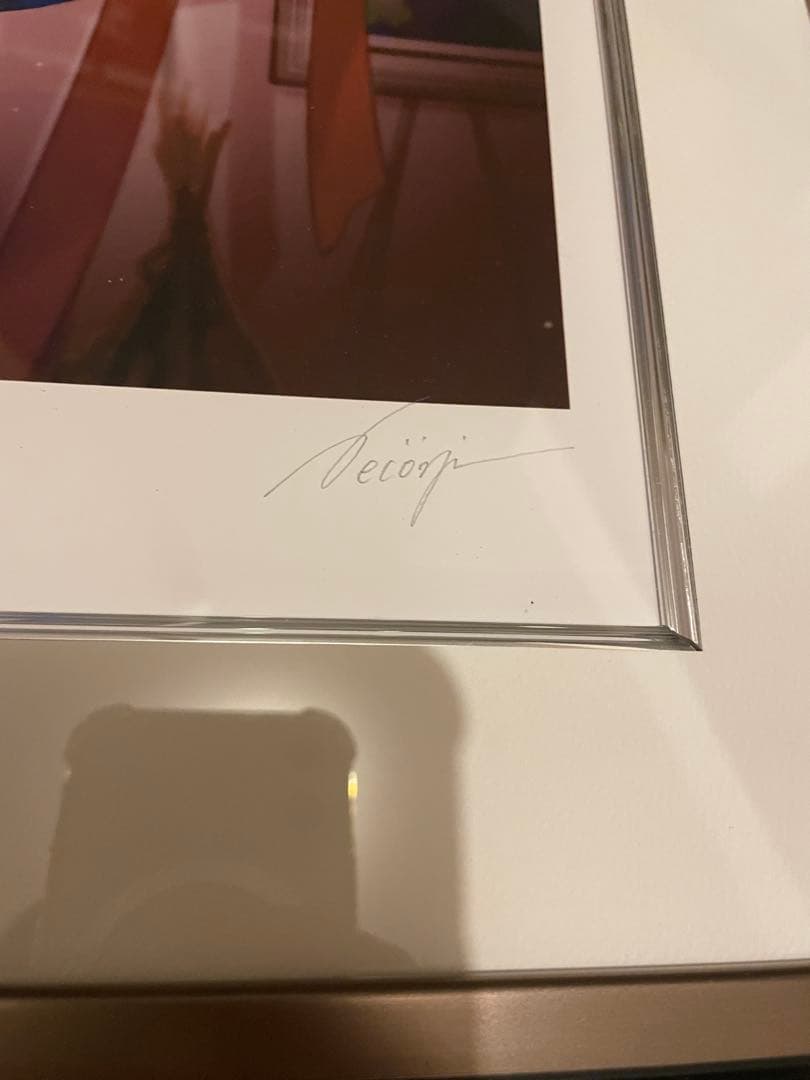 necömi 版画 frame 直筆サイン入り