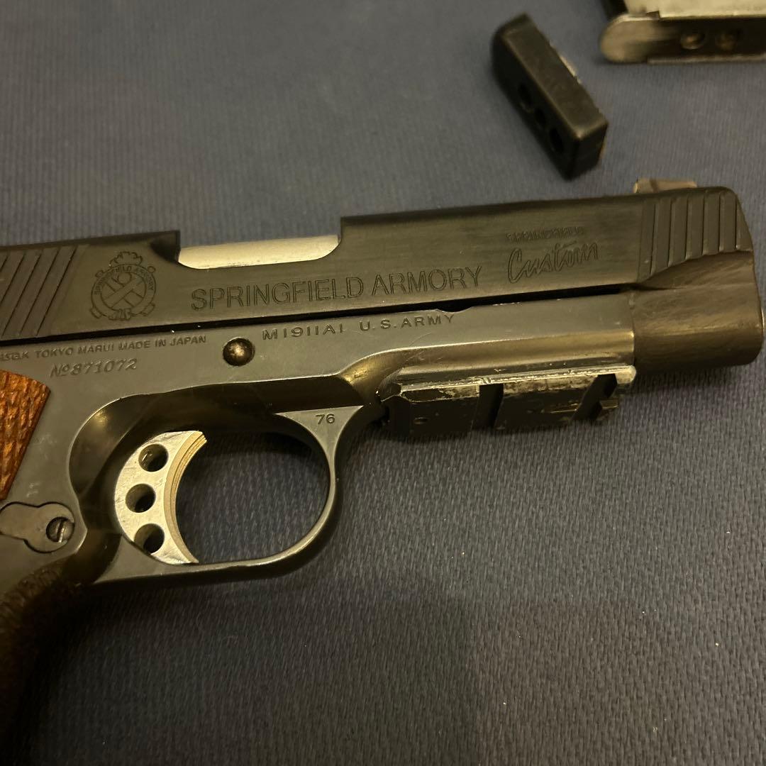 東京マルイ コルト ガバメント　スプリングフィールドカスタム　ガスブローバック