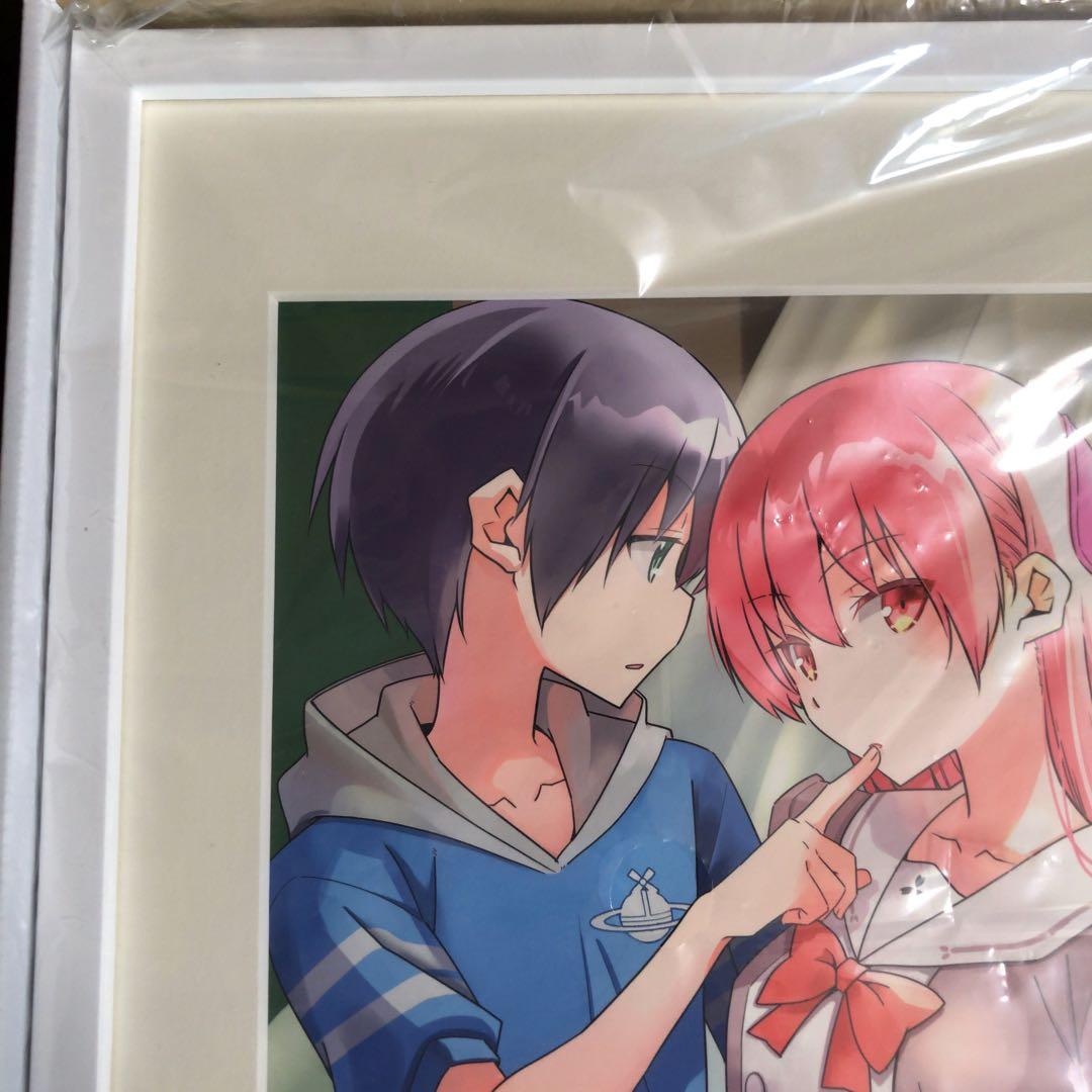 畑健二郎展 トニカクカワイイ 12巻表紙 サイン入り 複製原画