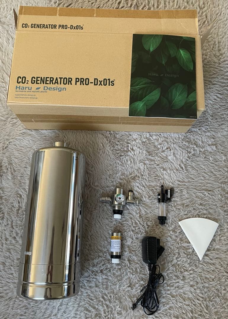 CO2ジェネレーター PRO-D801S 水草育成用 美品】Haru Design CO2