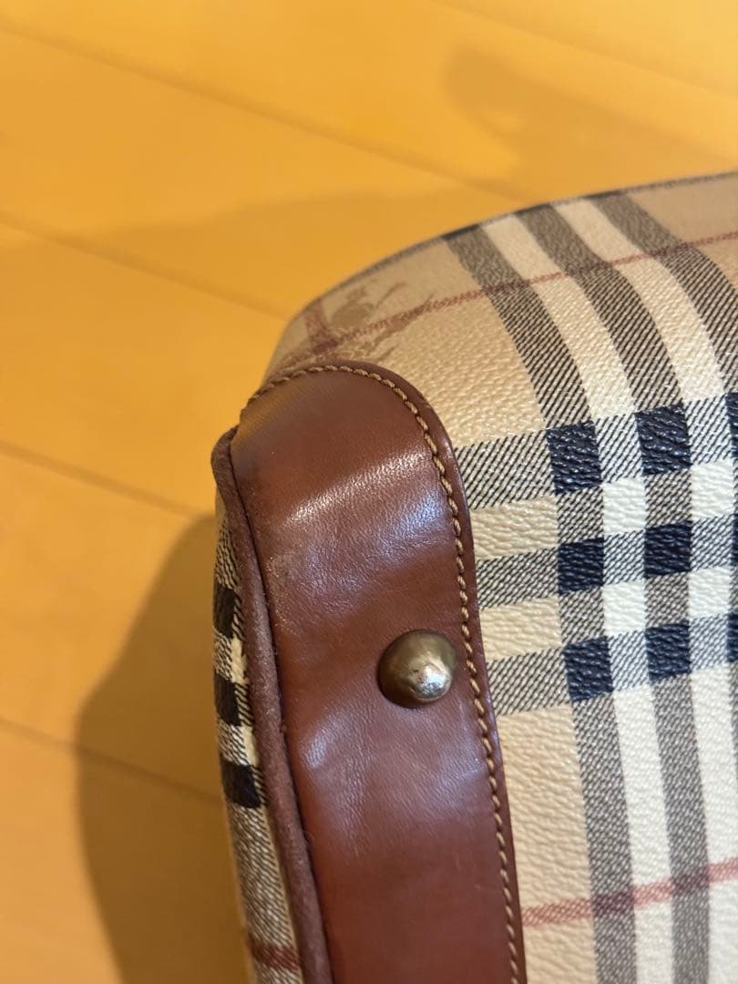 Burberry ノバチェックミニボストンバッグ