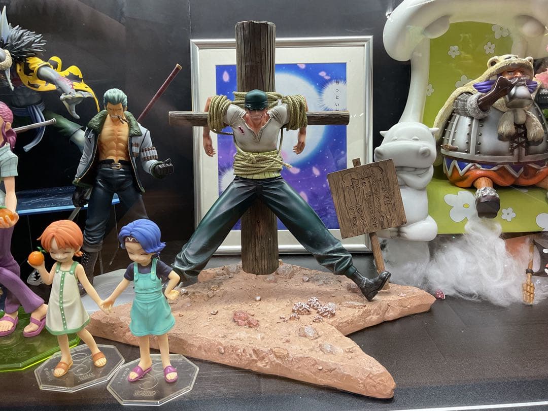 ワンピース 戦闘員ロロノア・ゾロ フィギュア ガレージキット popmaxサイズ