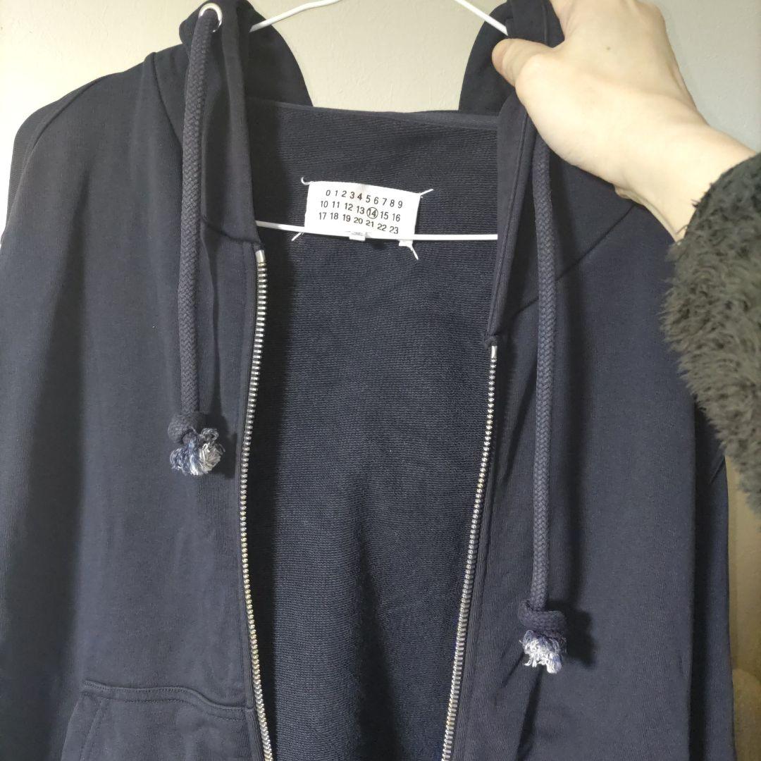 Maison Margiela ネイビー パーカー マルジェラ