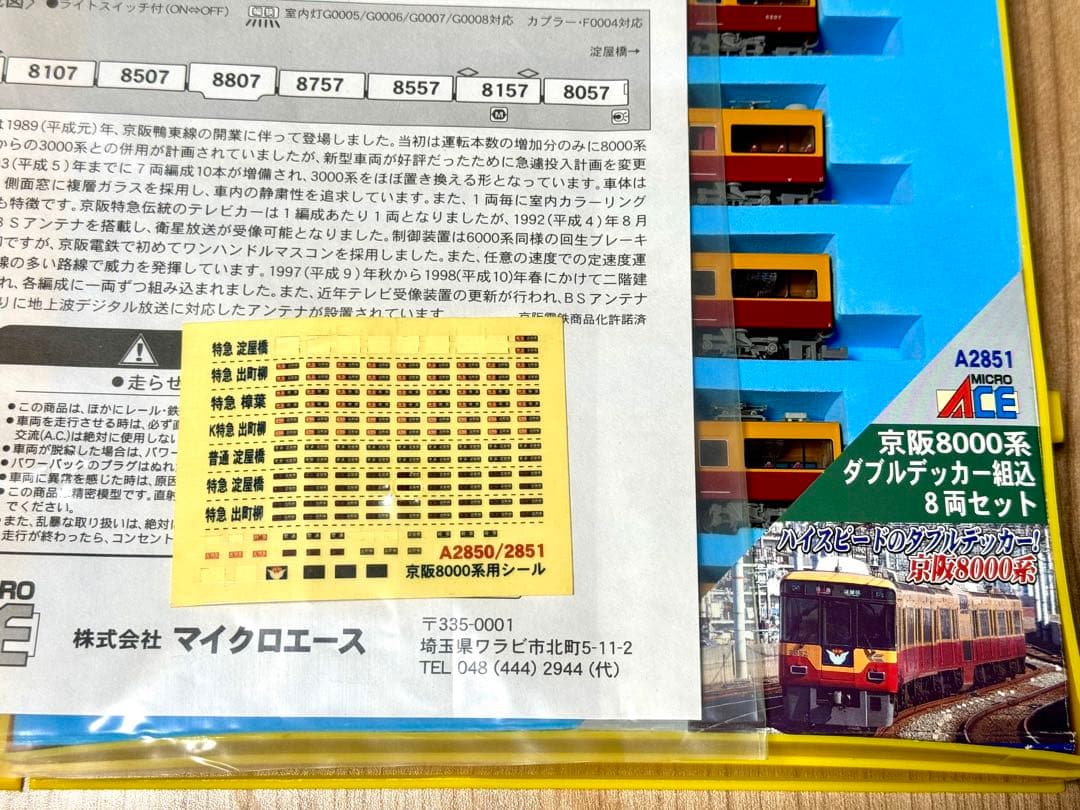 京阪8000系 (旧塗装) 8両セット