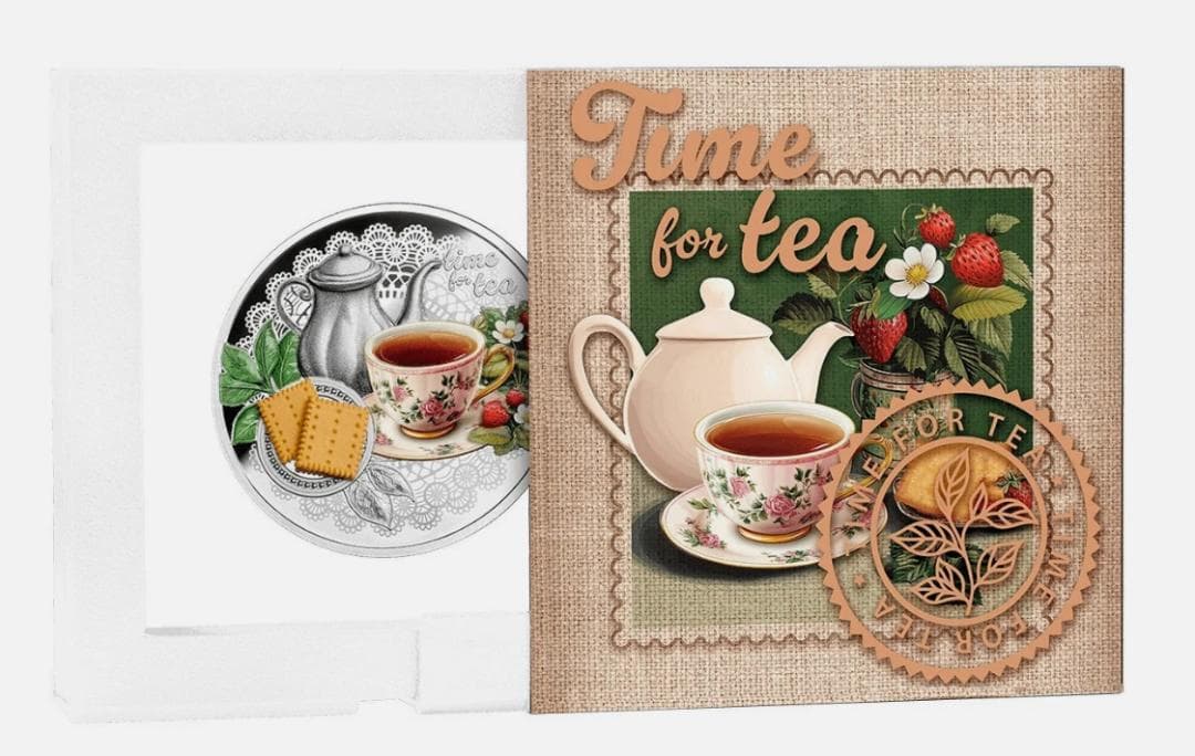 2025年ニウエ ティータイム銀貨 限定777枚