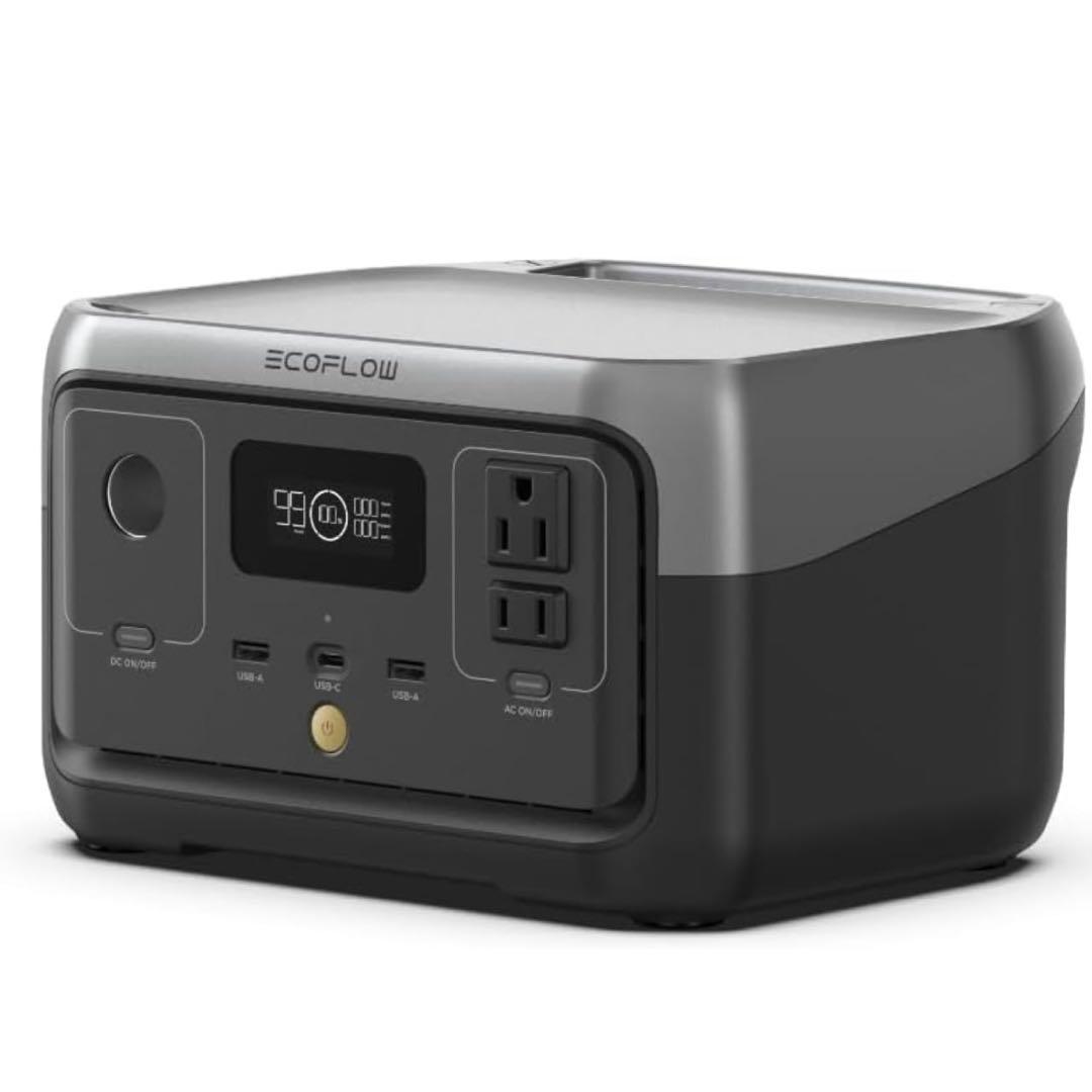 EcoFlow  2 ポータブル電源 Amazon.co.jp: EcoFlow RIVER 2 ポータブル電源 小型軽量 256Wh 60分満