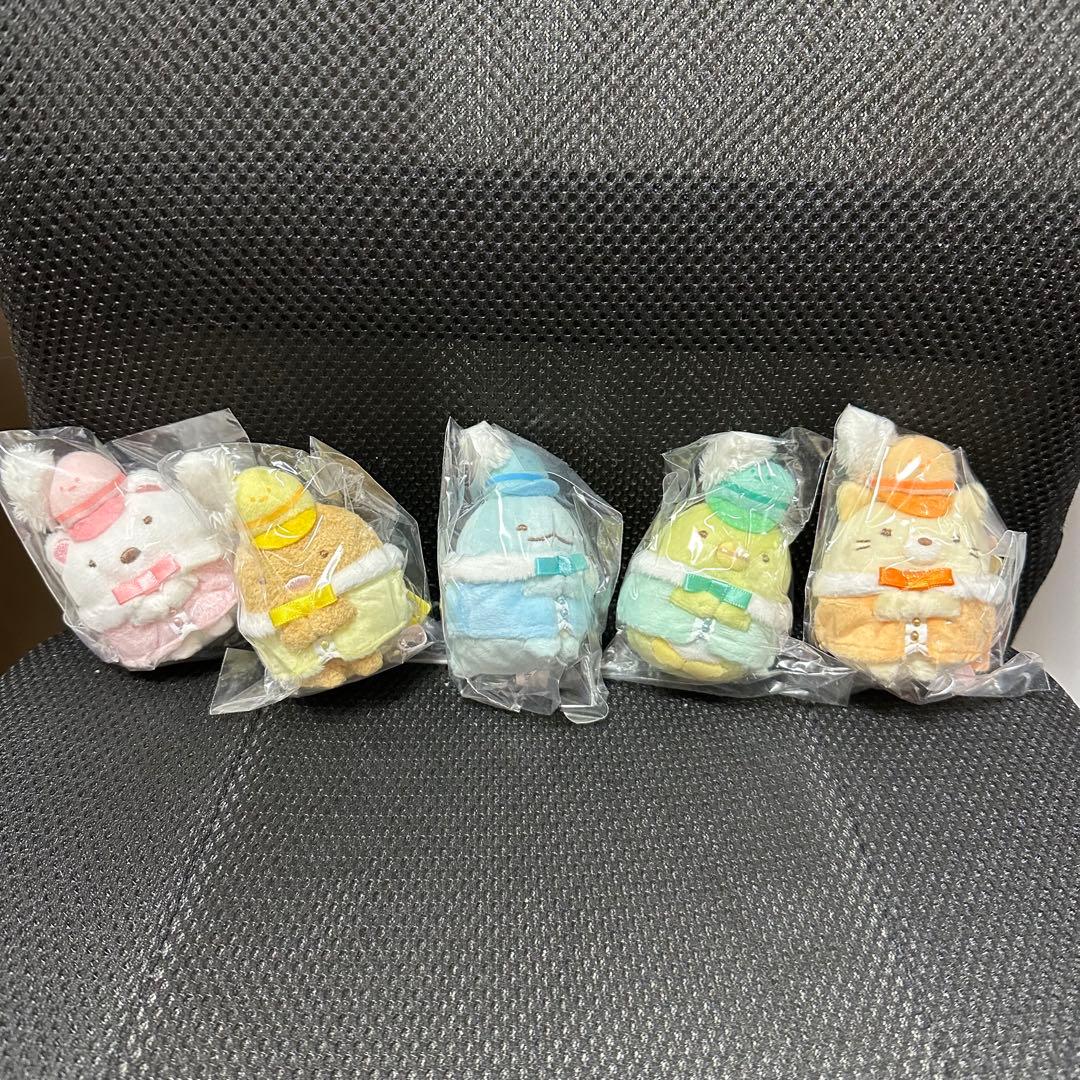 すみっコぐらし展　限定てのりぬいぐるみ とかげ　ペンギンねこ　とんかつ　しろくま すみっコぐらし展 限定てのりぬいぐるみ とかげ ペンギンね