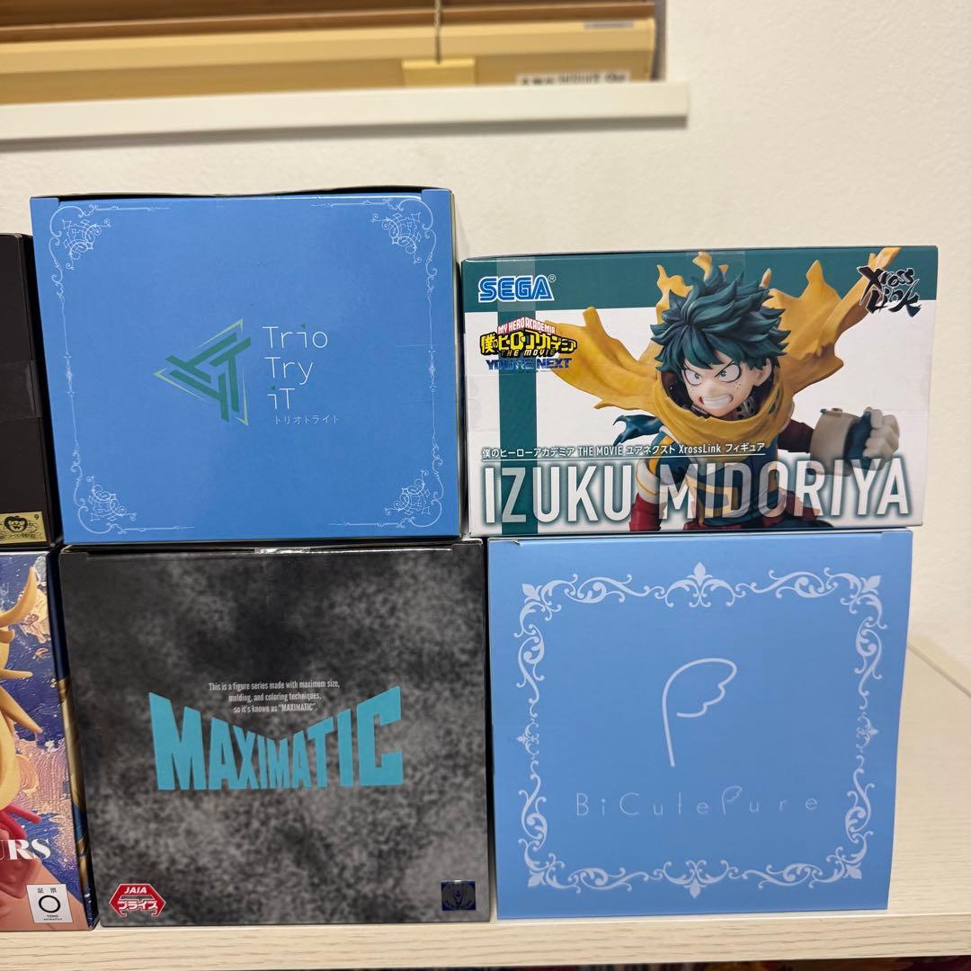 ジャンプ系・美少女系 プライズフィギュア 8体まとめ売り ワンピース ヒロアカ