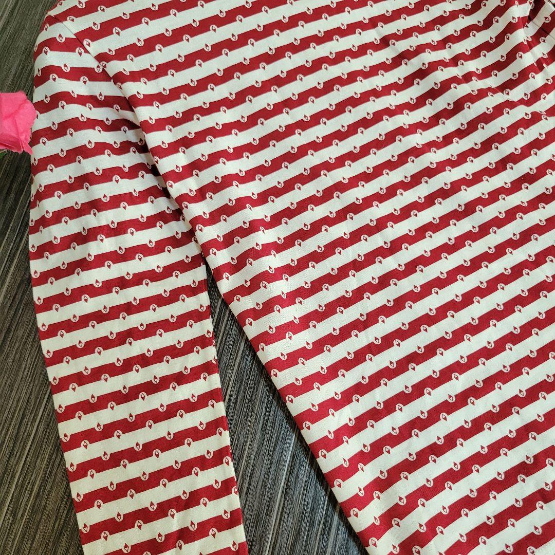 ルイヴィトン　タグ付き　ロゴ付き　ボーダー　ロングTシャツ　トレーナー　デザイン