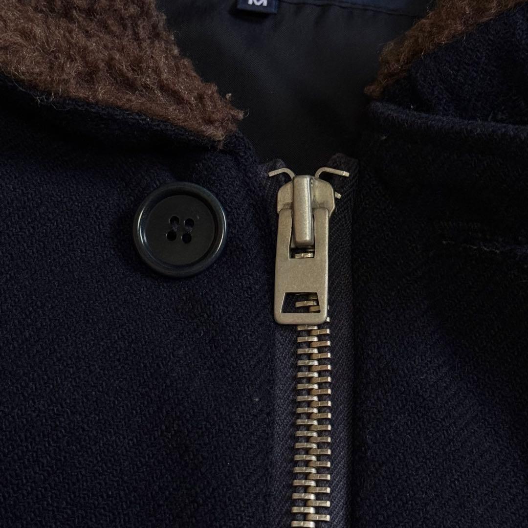 COMME des GARCONS HOMME デッキジャケット ネイビー M