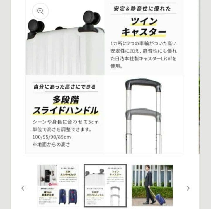 TRAVELIST レスト 35L マットアイボリー - メルカリ