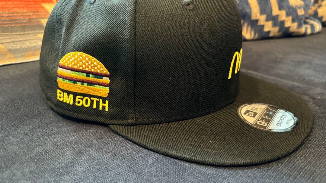 未使用】ニューエラ マクドナルド ビッグマック50周年記念 1000個限定