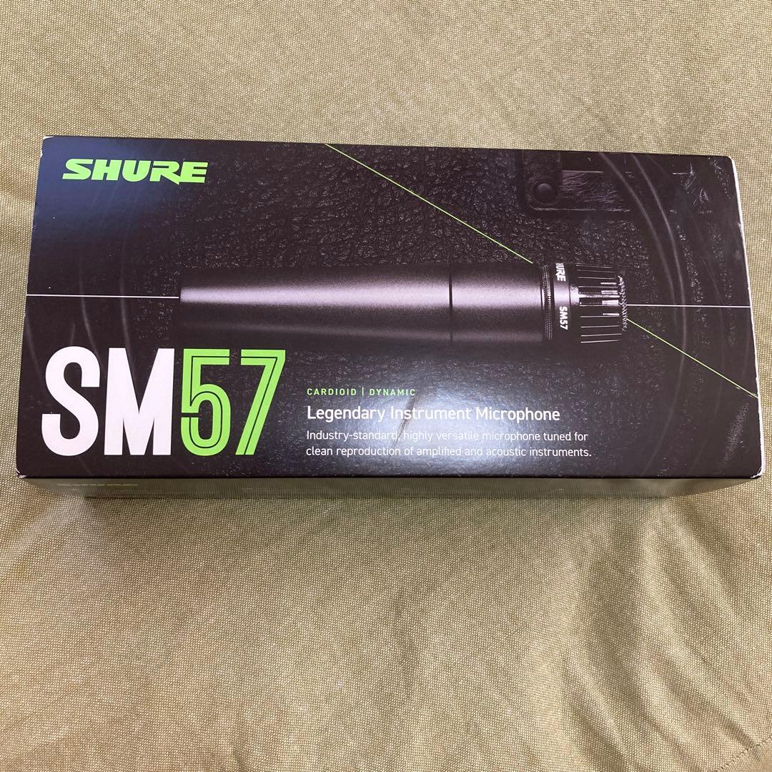 新品⭐︎SHURE SM57-LCE 多目的マイクロホン SHURE（シュアー）『SM57-LCE』ダイナミックマイク