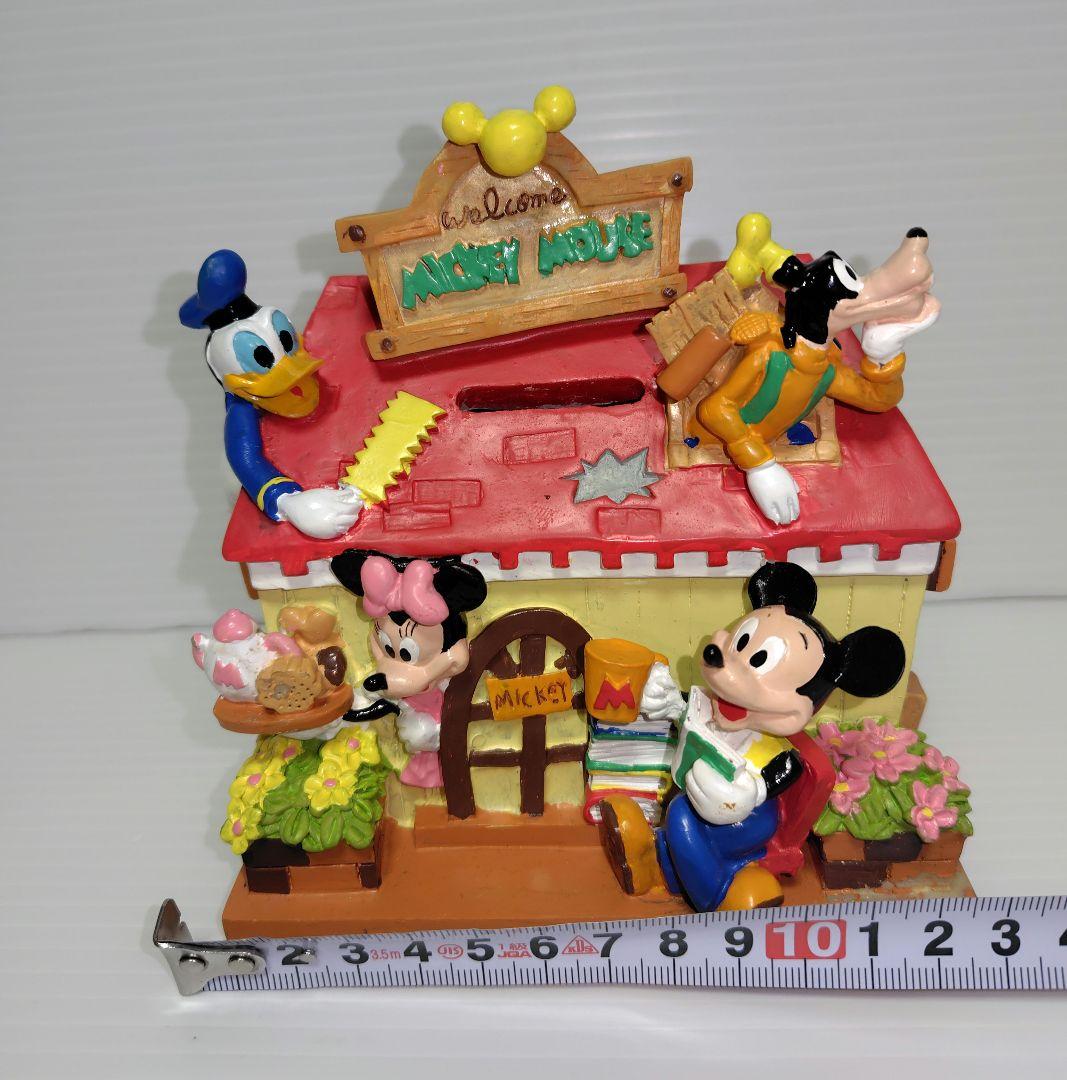 希少！ ミッキーマウスの家 フィギュア貯金箱 ディズニー DISNEY