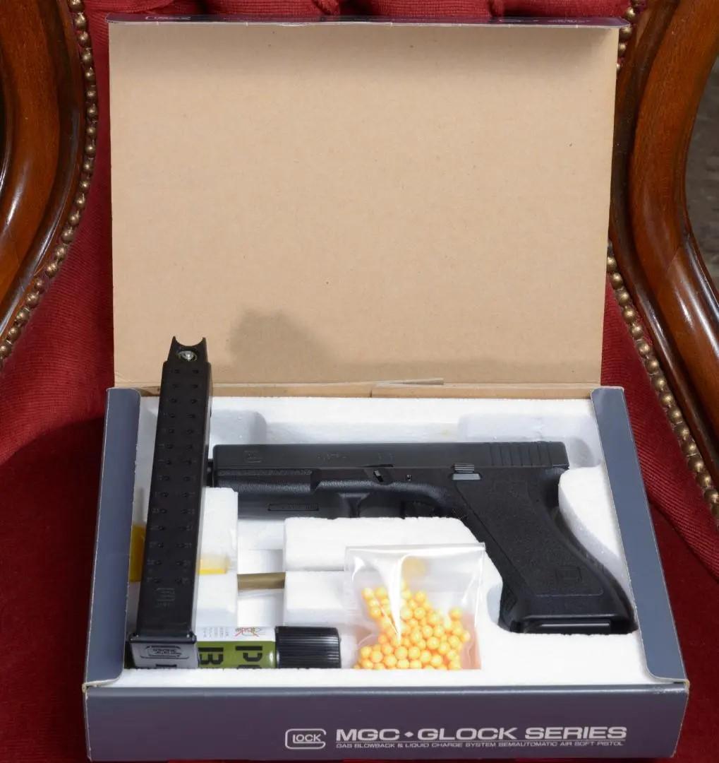 絶版MGC グロック17サイドラー(ガスブローバック)セット
