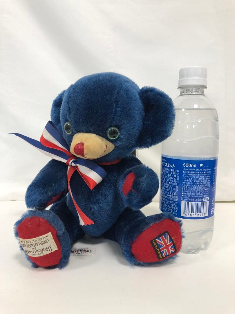 メリーソート社　チーキージャック　ブルー テディベア　ぬいぐるみ