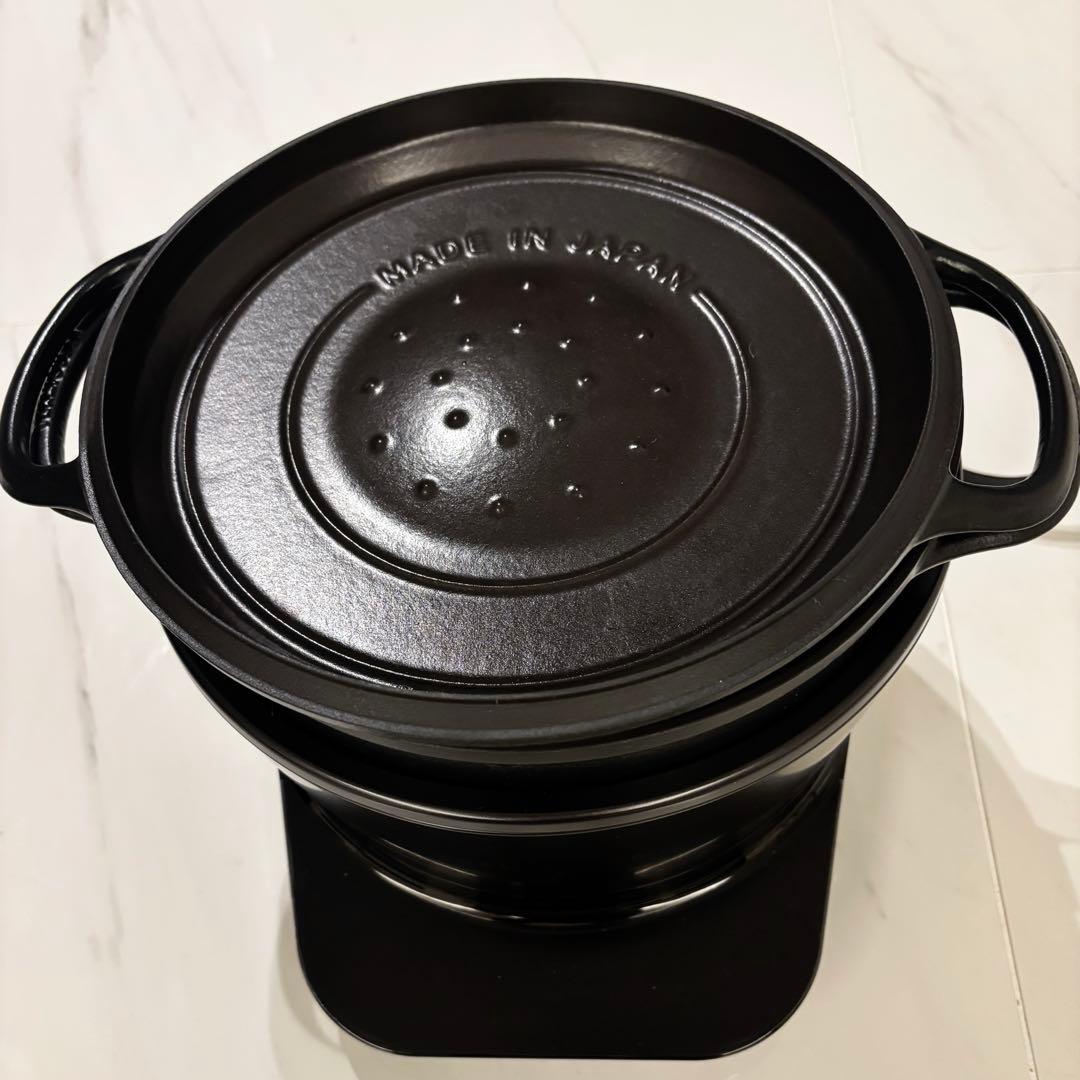 バーミキュラ☆ライスポット５合炊き　無水料理　低温料理