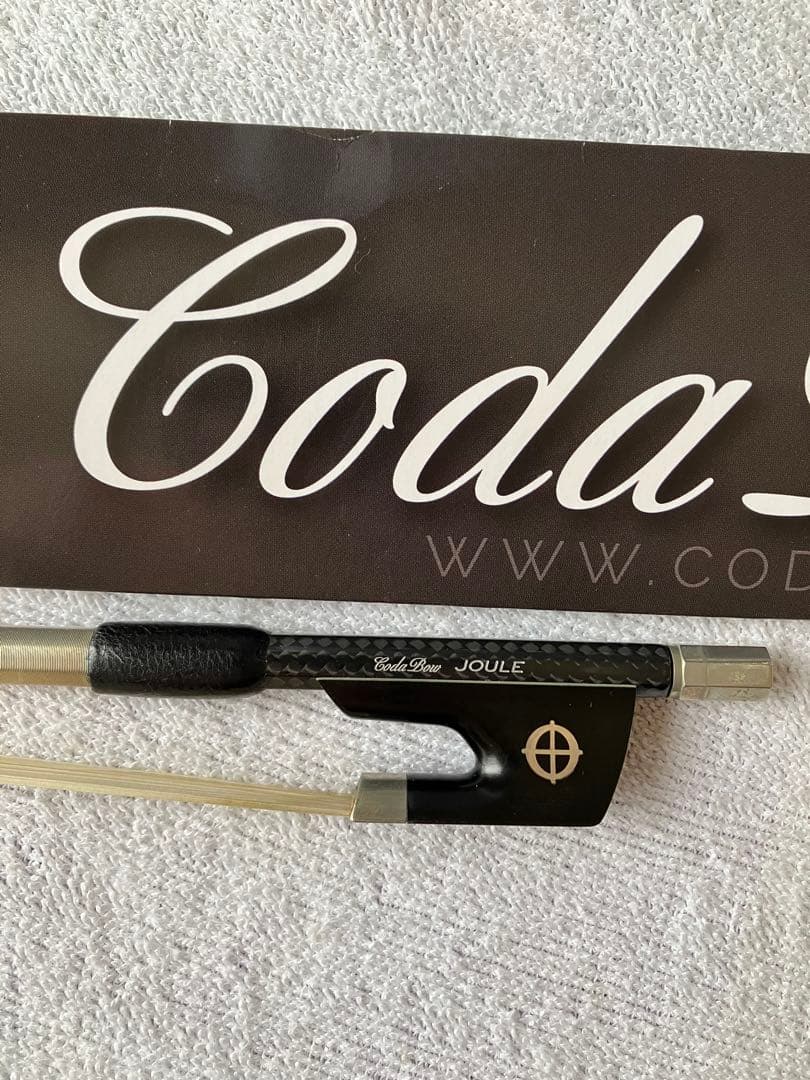 美品】Coda Bow Joule バイオリン弓 箱付き カーボン コーダボウ