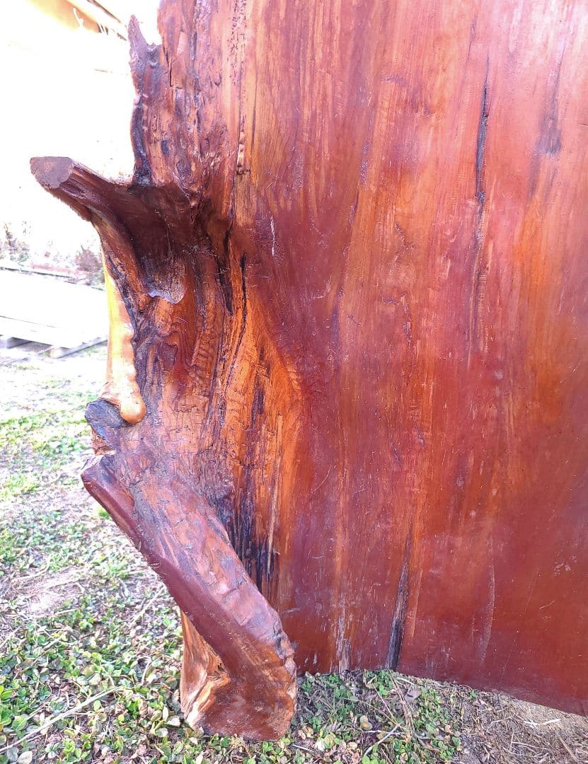 欅 一枚板 衝立 無垢 天然木 大型 ケヤキ 間切り パーテーション 和