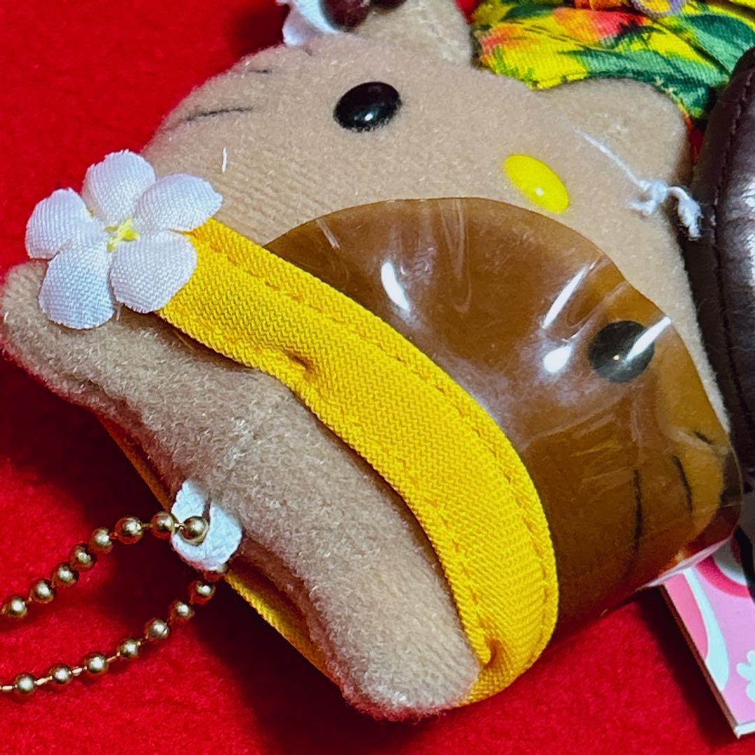 ハローキティ サマーマスコット水着（茶） 日焼け ぬいぐるみ サンリオ