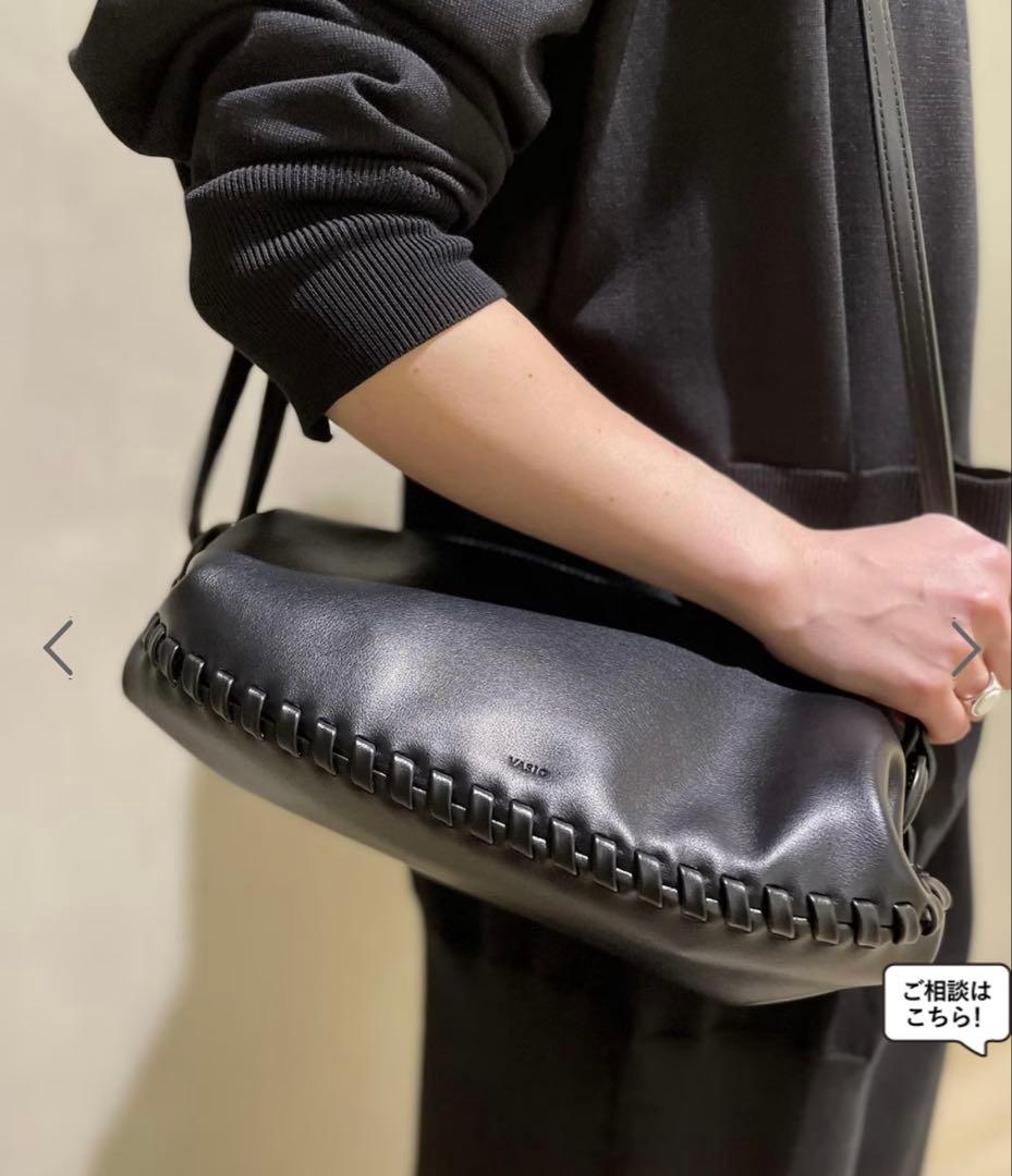 【極美品】VASIC ヴァシック　WELLS POCKET ブラック　ショルダー