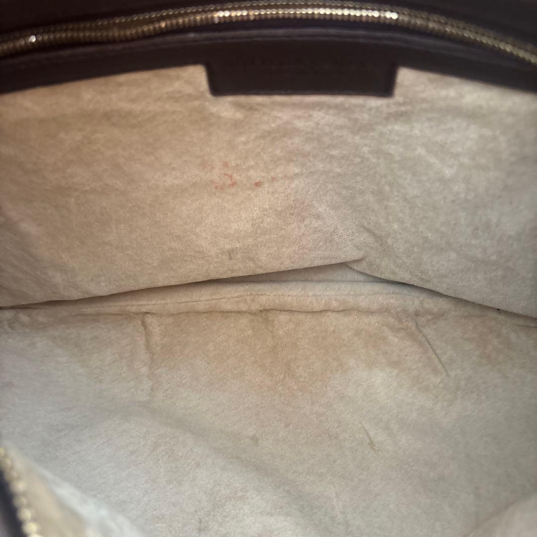 ボッテガヴェネタ　ホーボー　ショルダーバッグ イントレチャート　茶