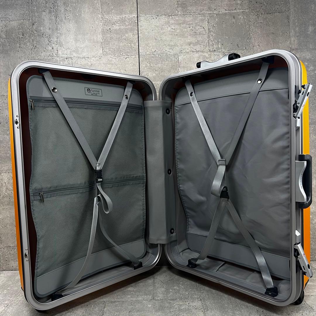 容量 プロテカ エキノックスライトα 95L スーツケース 鍵付き - メルカリ