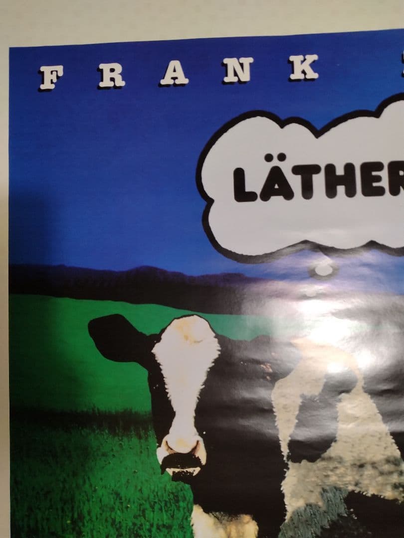 FRANK ZAPPA LATHER フランク・ザッパ レザー ポスター