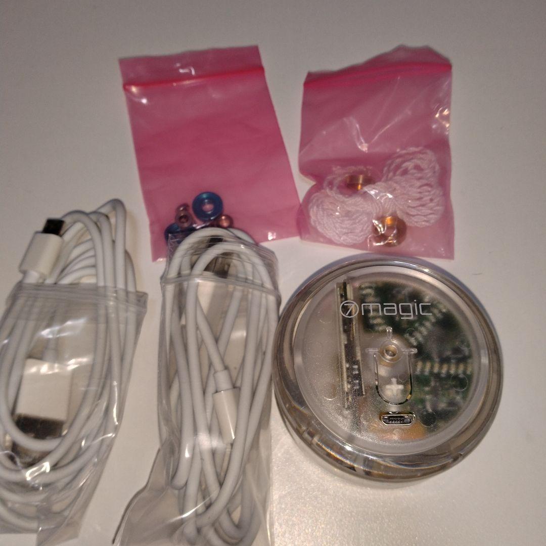 マジックヨーヨー 赤/銀 未使用品クサリ付き 全てのUSED商品