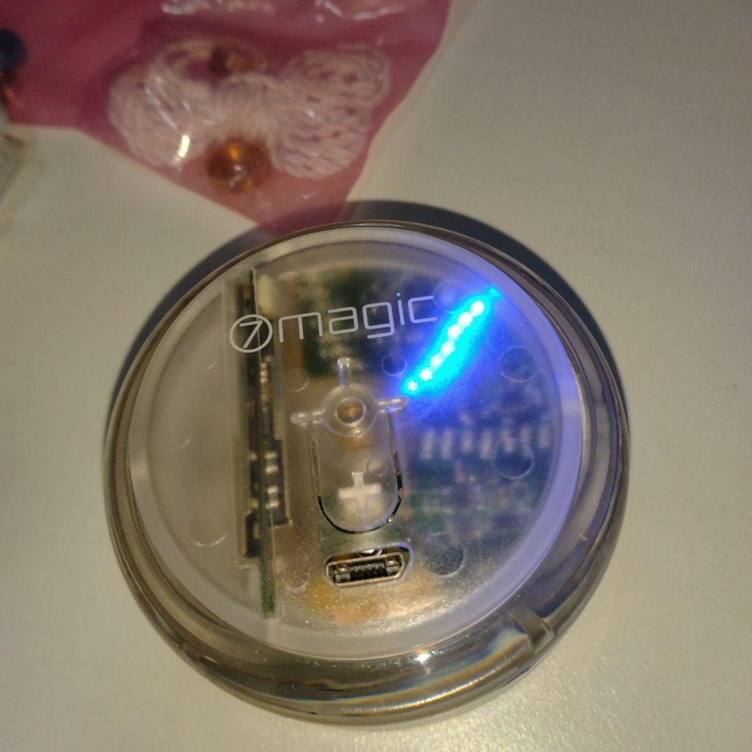 マジックヨーヨー 赤/銀 未使用品クサリ付き 全てのUSED商品